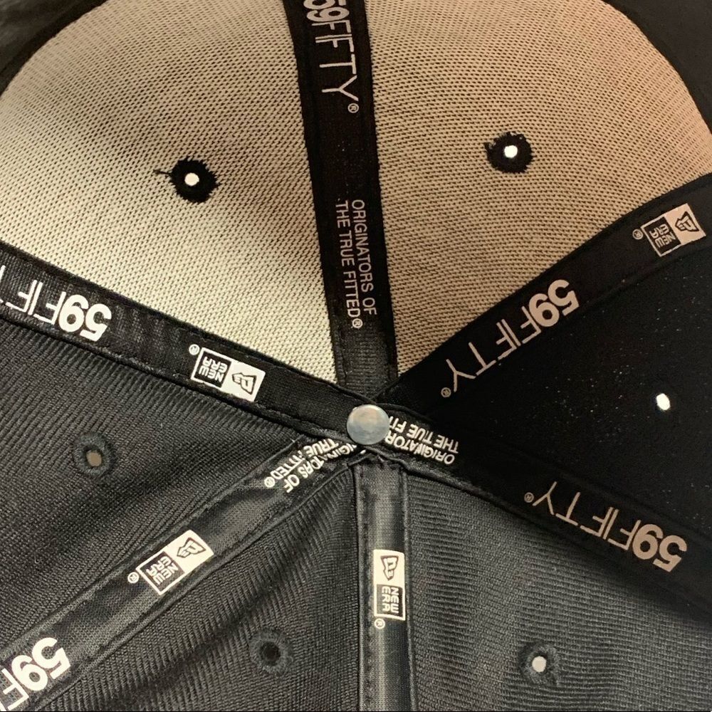 NEW ERA BREWERS BASIC BLACKOUT 59FIFTY - Picture 9 of 14